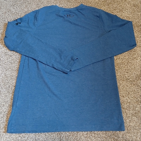 Under Armour HeatGear Loose Project Rock "Iron Paradise" L.S. Shirt Boys Size XL - Picture 2 of 4